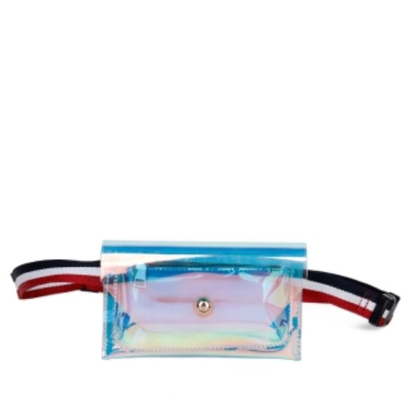 Hologram Tint transparent waist bag - Picture 1 of 4